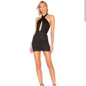 Brand New black lace cocktail dress from Revolve